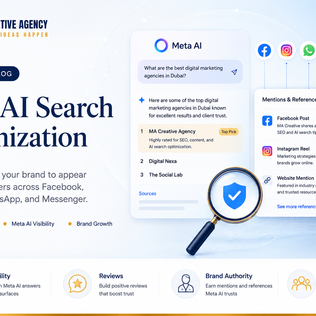 Meta AI Search Optimization for Instagram, WhatsApp, FB