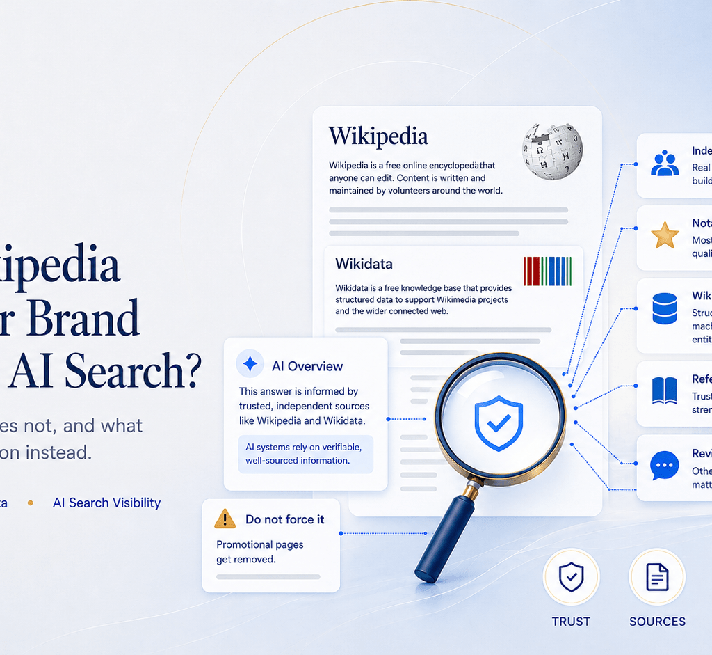 Does Wikipedia Help You Show Up in AI Search?